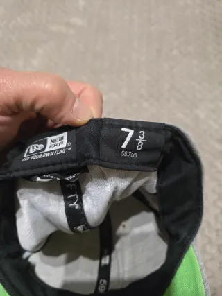 New Era cappello grigio NY