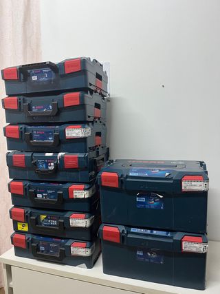 9 Cajas VACÍAS de herramientas Bosch
