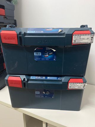 9 Cajas VACÍAS de herramientas Bosch