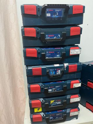 9 Cajas VACÍAS de herramientas Bosch