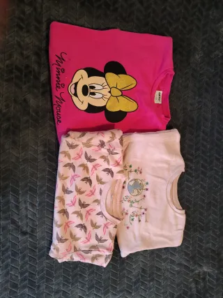 Lote 3 sudaderas niña T.7-8