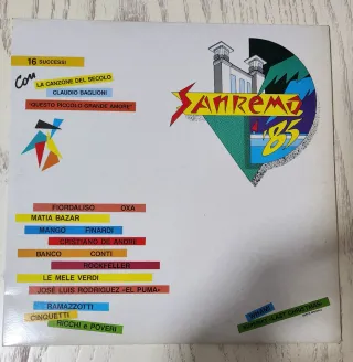 Sanremo '85 33 Giri Compilation