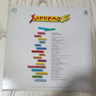 Sanremo '85 33 Giri Compilation