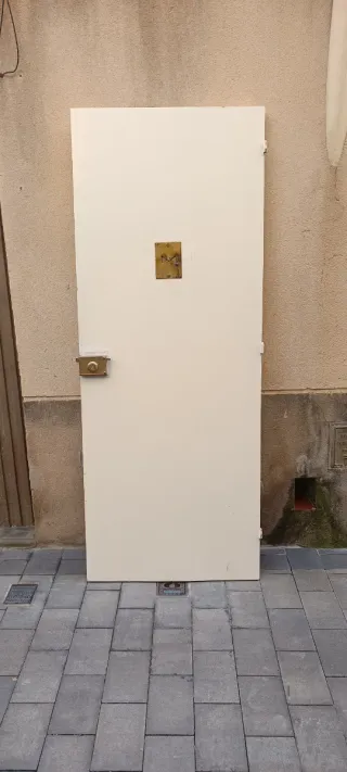 Puerta Madera Maciza Antigua