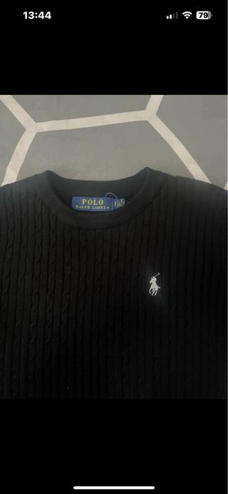 Jersey Polo Ralph Lauren Negro