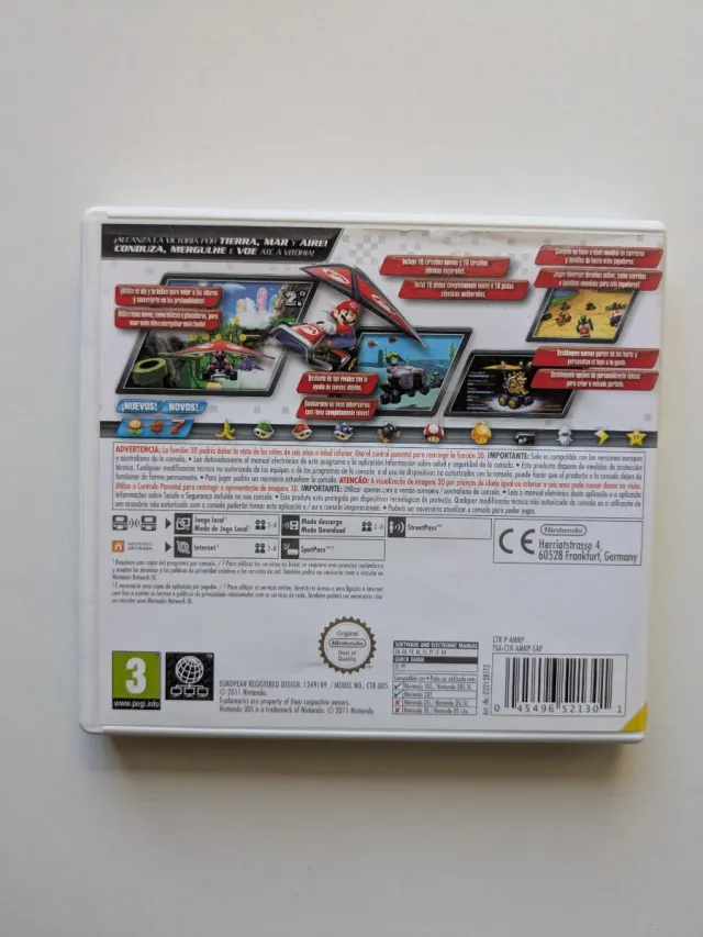 Mario Kart 7 Nintendo 3DS