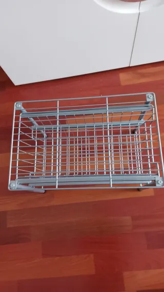 Cajonera metálica gris