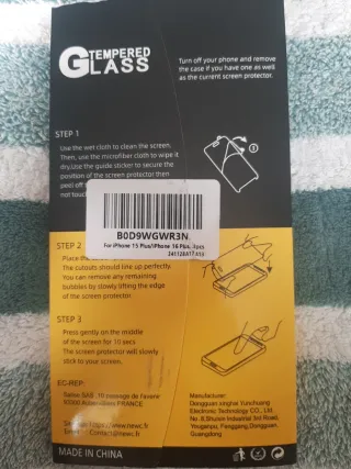 Protector Pantalla iPhone NEW'C Tempered Glass