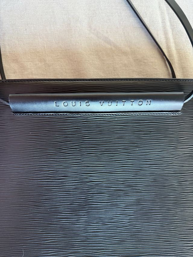 Bolso Louis Vuitton Piel Negro Vintage