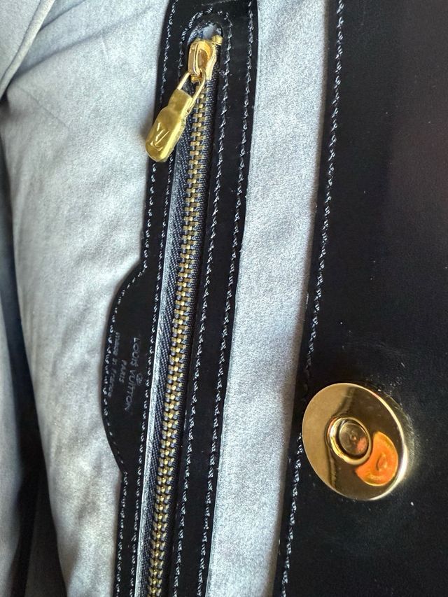 Bolso Louis Vuitton Piel Negro Vintage