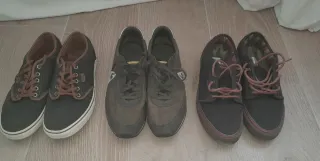 Lote 3 pares zapatillas casuales