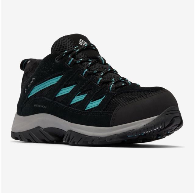 Sneakers Columbia nere e turchesi