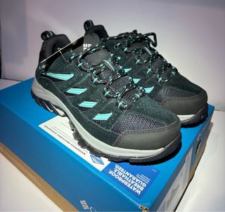 Zapatillas Columbia Negras y Turquesa