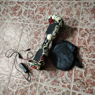 Hoverboard con cargador y bolsa
