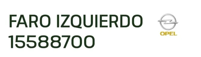 Faro Opel Vectra C 155 887-00