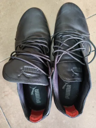 Zapatillas Puma Negras Piel