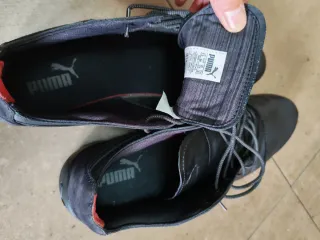 Zapatillas Puma Negras Piel