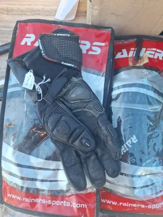 Guantes Rainers Talla L SPV5 Negros
