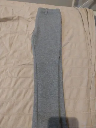 Leggings niña grises talla 4