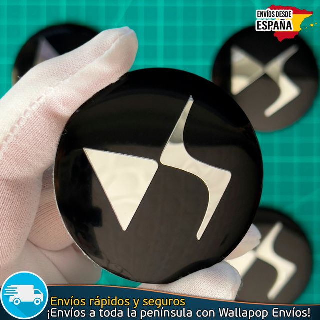 Emblema DS 56mm Pegatina Tapas Tapacubos Llantas