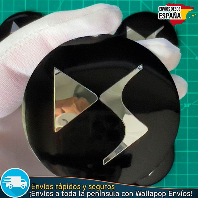 Emblema DS 56mm Pegatina Tapas Tapacubos Llantas