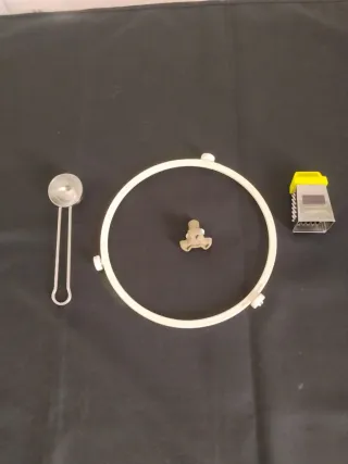 Aro y cruz para microondas