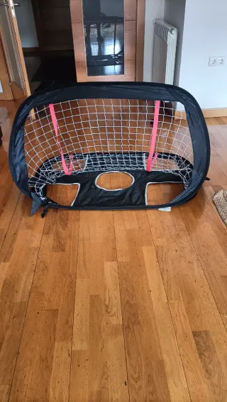 Portería fútbol pop-up para niños