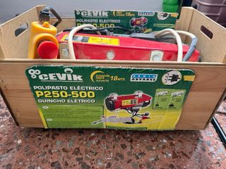 Martillo demoledor y Guincho Elétrico