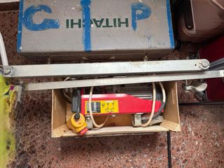 Martillo demoledor y Guincho Elétrico