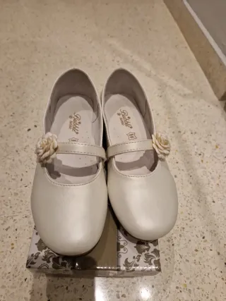Zapatos niña comunión Bubble Gummers blancos
