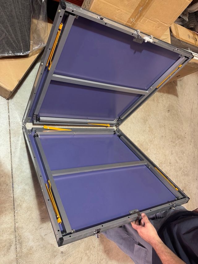 Mesa de Ping Pong Portátil Dobrável