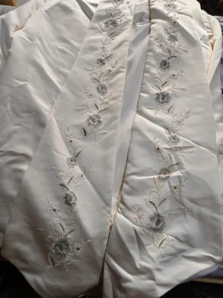 Traje Novia 2 Piezas Blanco Roto Pedrería