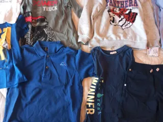 Lotto abbigliamento 10 capi bambino 5/6 anni ovs