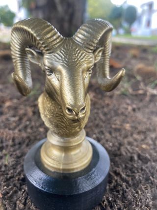 Escultura Trofeo Cabeza de Carnero