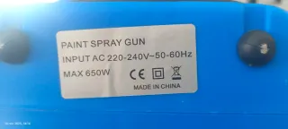 Pistola Pintura Eléctrica Azul