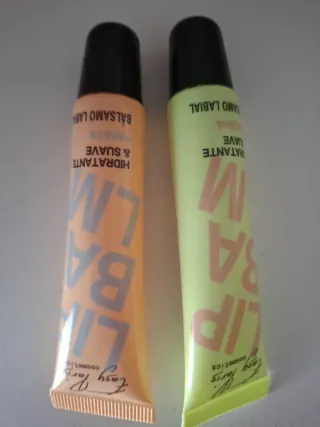 2 unid. Bálsamo Labial Easy Paris (Naranja y Amari
