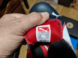 Zapatillas Puma BMW niño azul/blanco talla 34