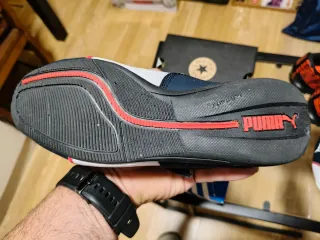 Zapatillas Puma BMW niño azul/blanco talla 34