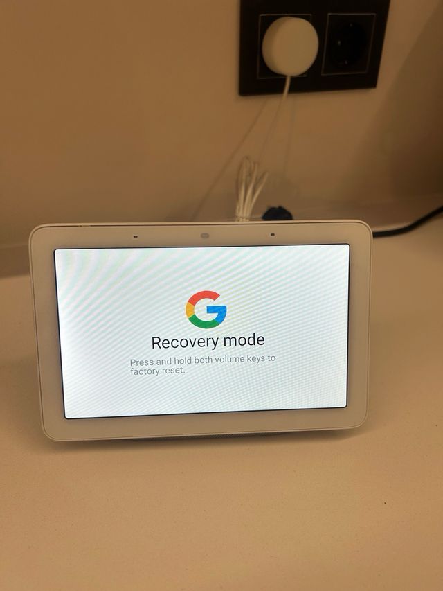 Pantalla Google Blanca