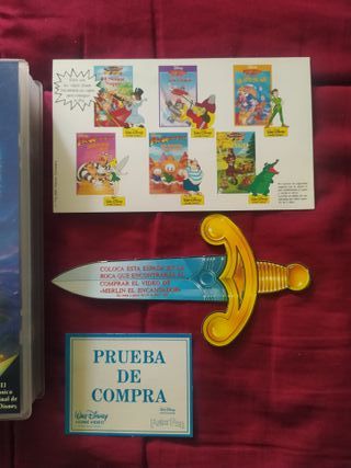 VHS Peter Pan (incluye publicidad de Disney)