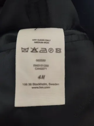 Abrigo Karl Lagerfeld x H&M Negro Talla M