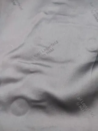 Abrigo Karl Lagerfeld x H&M Negro Talla M