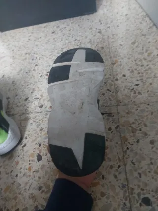 Zapatillas Nike Huarache Grises y Verdes