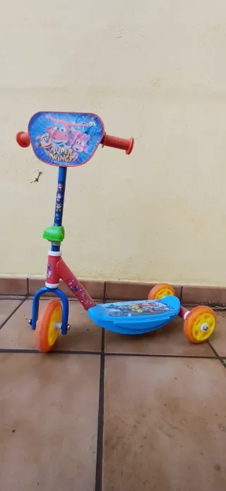 Patinete 3 Ruedas Super Wings