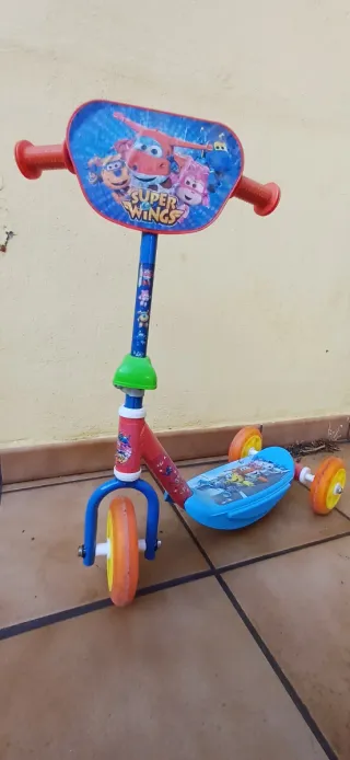 Patinete 3 Ruedas Super Wings