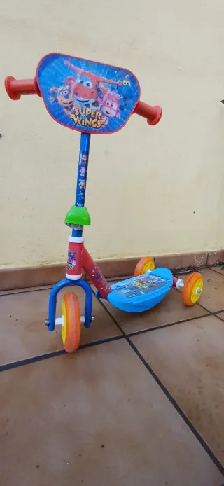 Patinete 3 Ruedas Super Wings