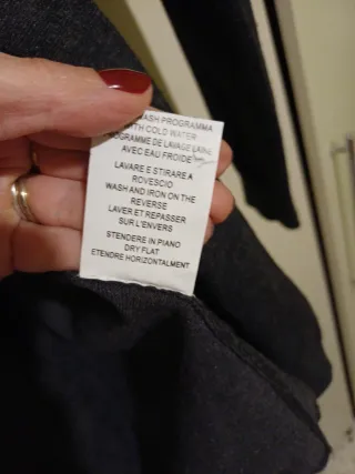 Cardigan Le Maglie di Nath Grigio