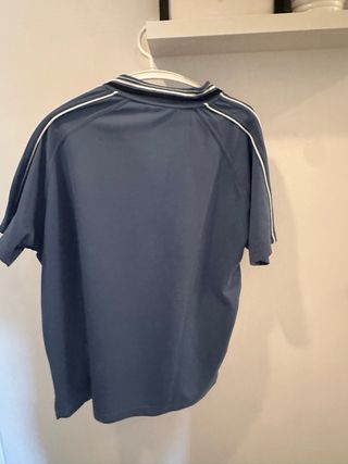 Camiseta Polo ROX Azul y Blanca