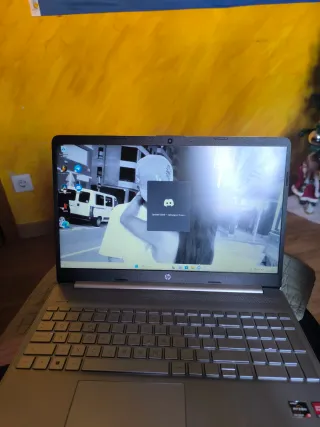 Ordenador portátil HP Plata y Negro