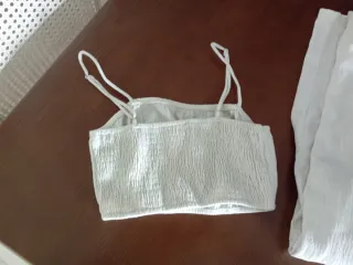 Conjunto blanco mujer